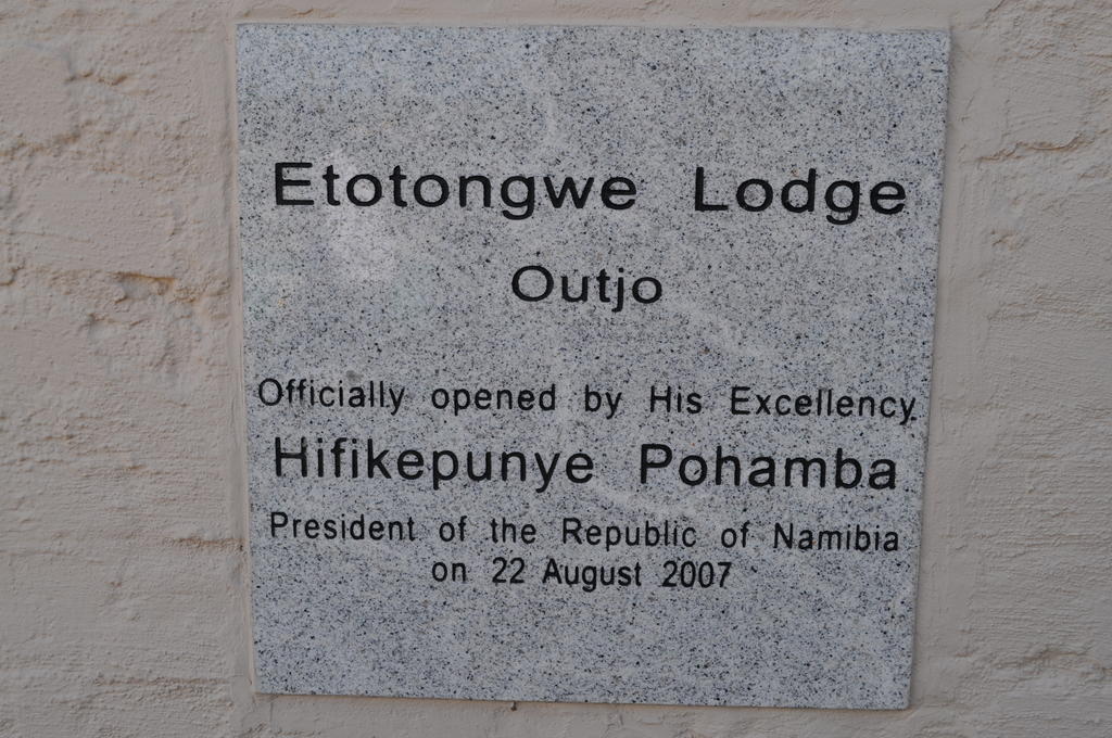 Etotongwe Lodge Outjo Exteriér fotografie